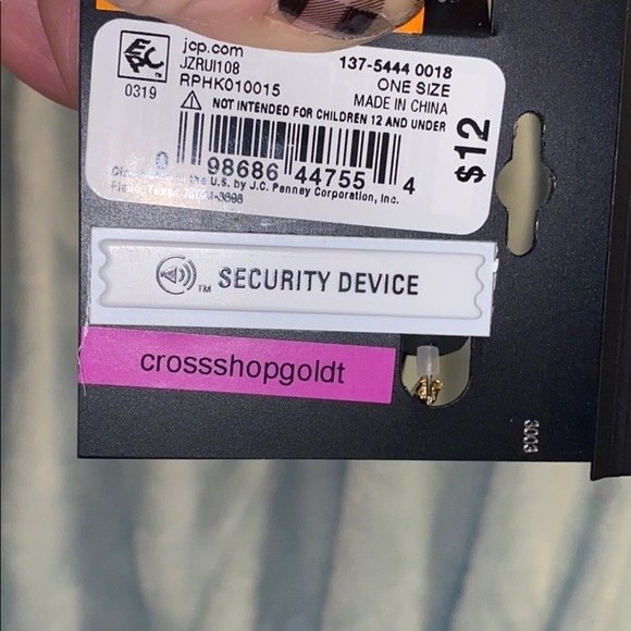 Liz Claiborne gold hoops NWT - Picture 5 of 5